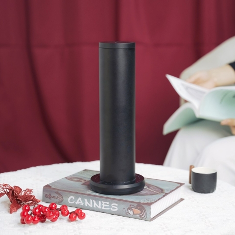 Heidi - Duftgerät Aroma-Diffuser wasserlos Aluminium bis 100 m² schwarz