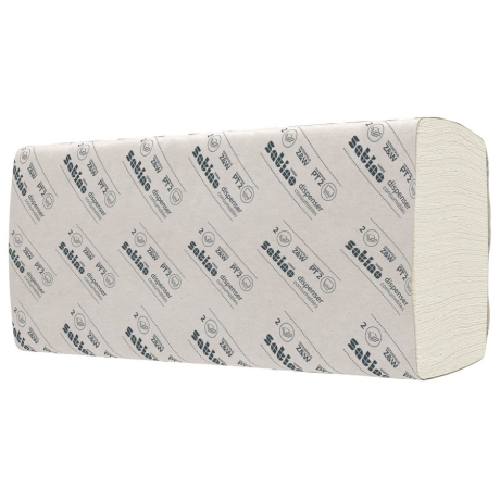 10 x 3750 Z-Falz Handtuchpapier Wepa Satino Prestige 20,6 x 24 cm