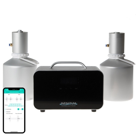 The Cube Mega Leistungsstarkes HVAC Duftgerät, Duftöl Diffuser für  5000 m³ / 1600 m²