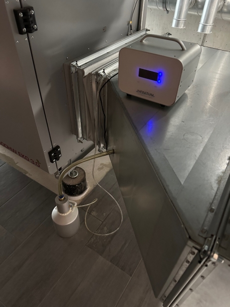 The Cube Mega Leistungsstarkes HVAC Duftgerät, Duftöl Diffuser für  5000 m³ / 1600 m²