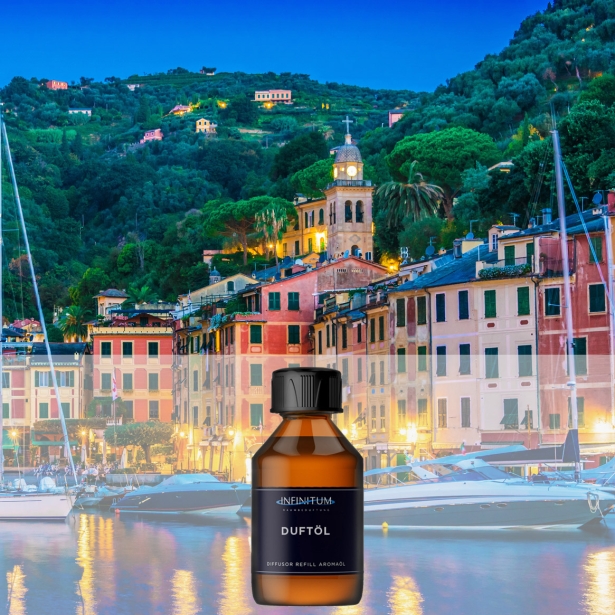 La vie en bleu - Premium Duftöl von Infinitum - Aroma der Grapefruit, mit königlicher Bergamotte &amp; Orange. Blühende Sonnenblume, Wassermelone und Veilchen